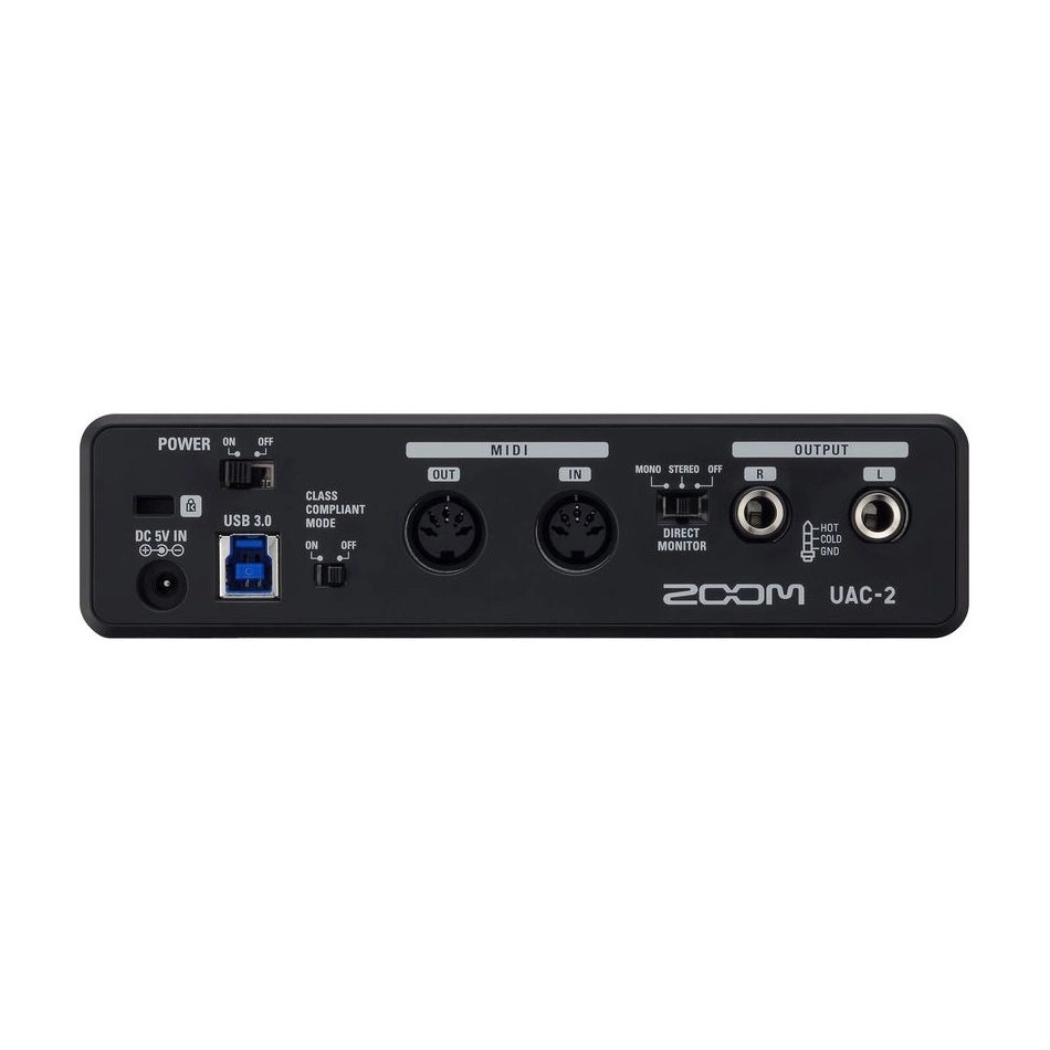 Interfaz de audio USB 3.0 Zoom UAC-2