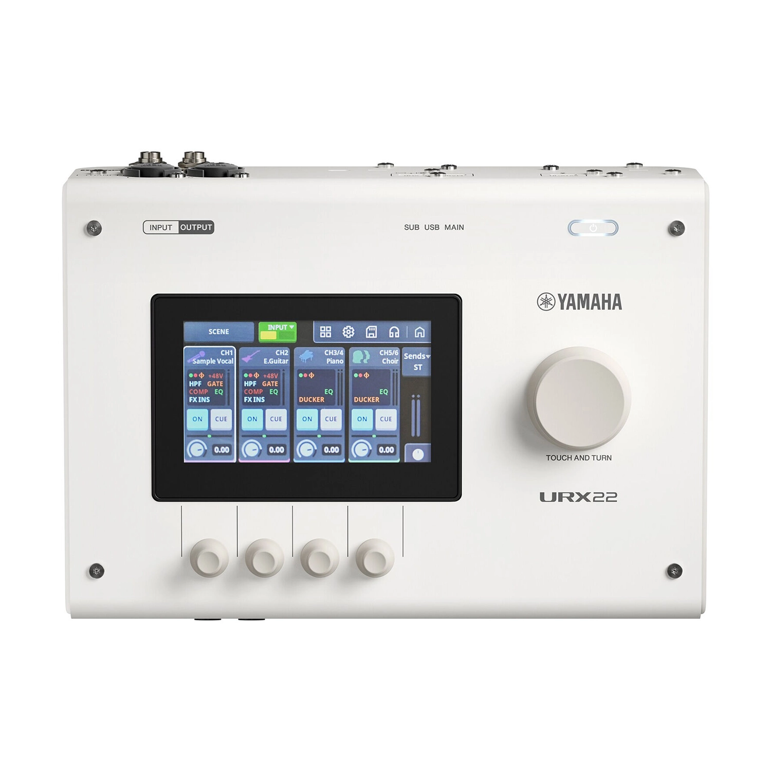 Yamaha URX22 USB-C Audio Interface - White