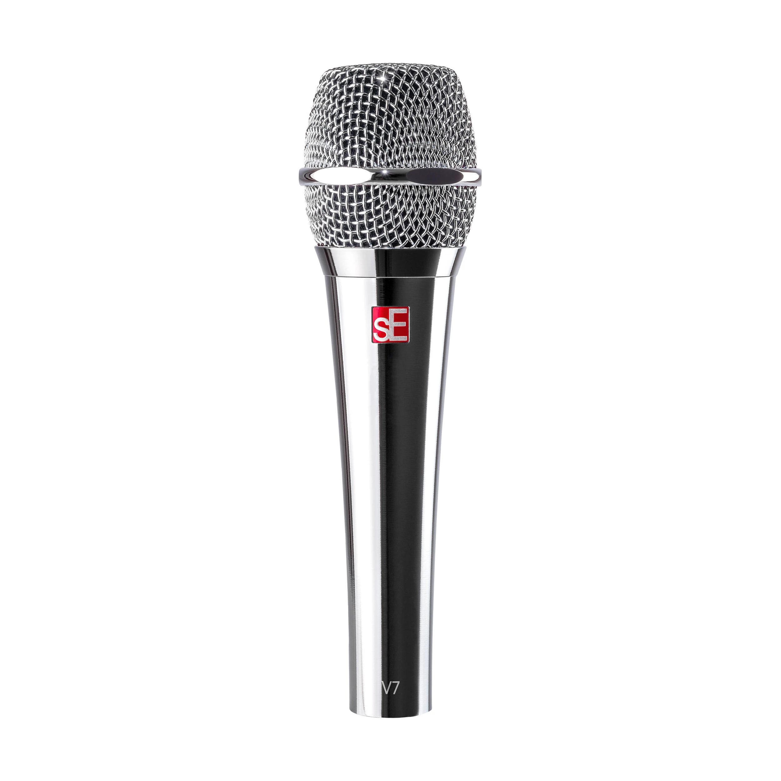 sE Electronics V7 Chrome Dynamic Supercardioid Handheld Vocal Microphone