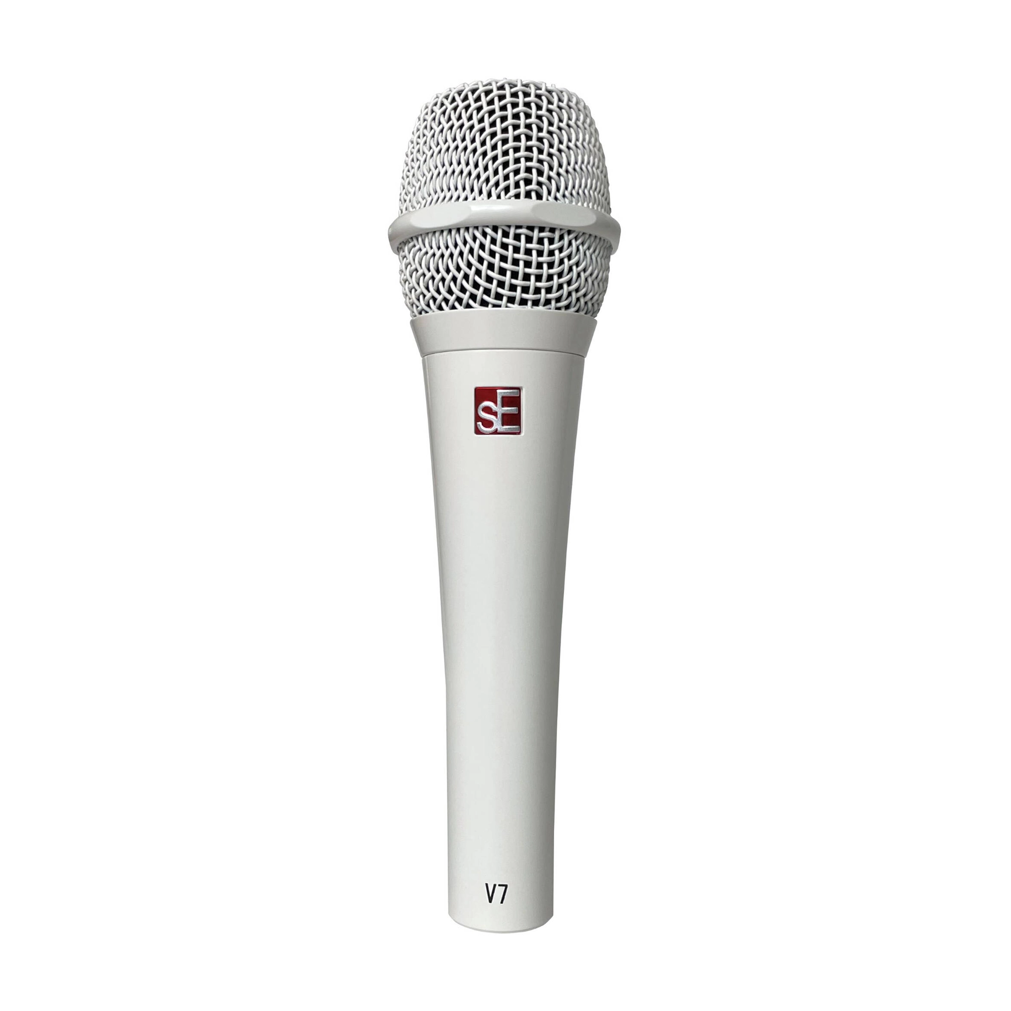 sE Electronics V7 Supercardioid Dynamic Handheld Vocal Microphone - White