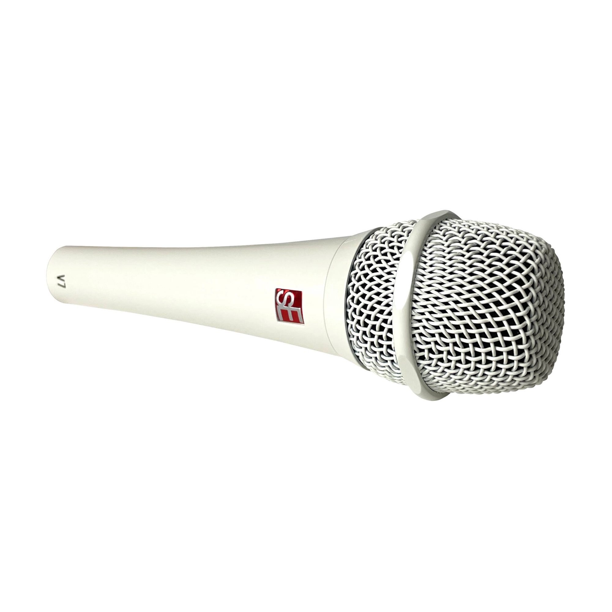 sE Electronics V7 Supercardioid Dynamic Handheld Vocal Microphone - White
