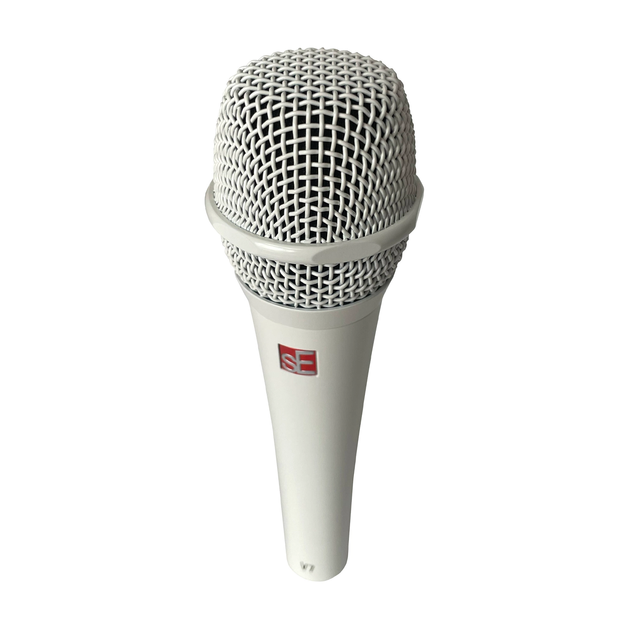 sE Electronics V7 Supercardioid Dynamic Handheld Vocal Microphone - White