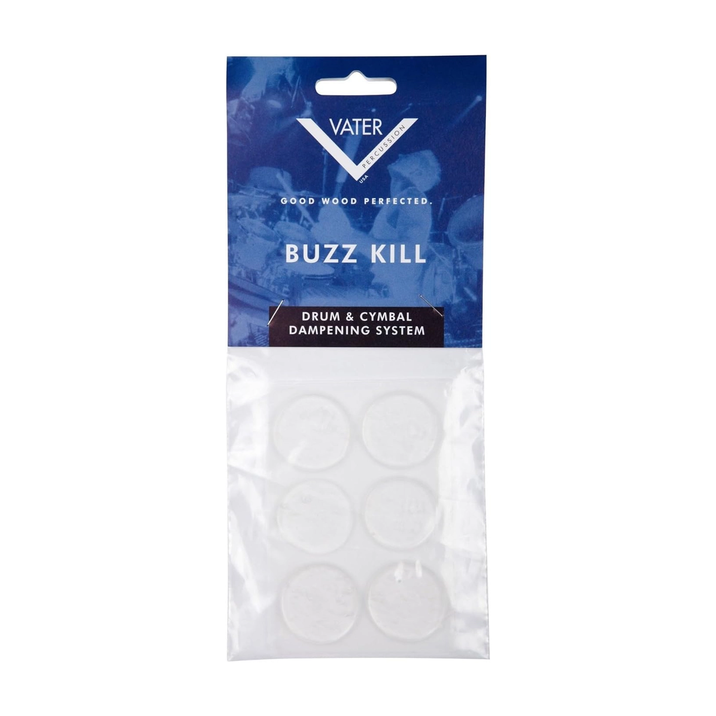 Vater Buzz Kill Drum Dampening Gels, 6-Pack