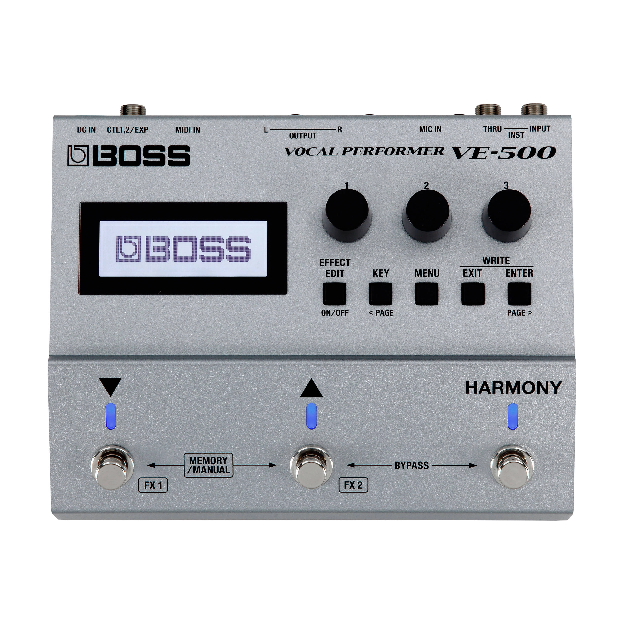 Pedal de Efectos Vocales Boss VE-500