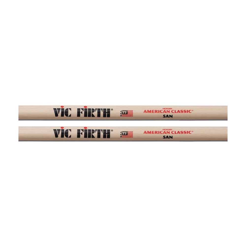 Vic Firth American Classic 5AN Hickory Drumsticks - Nylon Tip