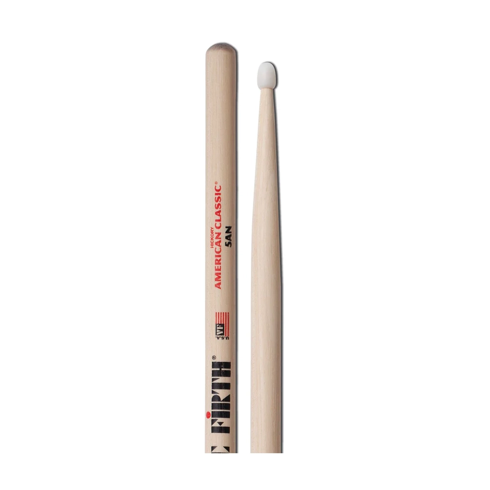 Vic Firth American Classic 5AN Hickory Drumsticks - Nylon Tip