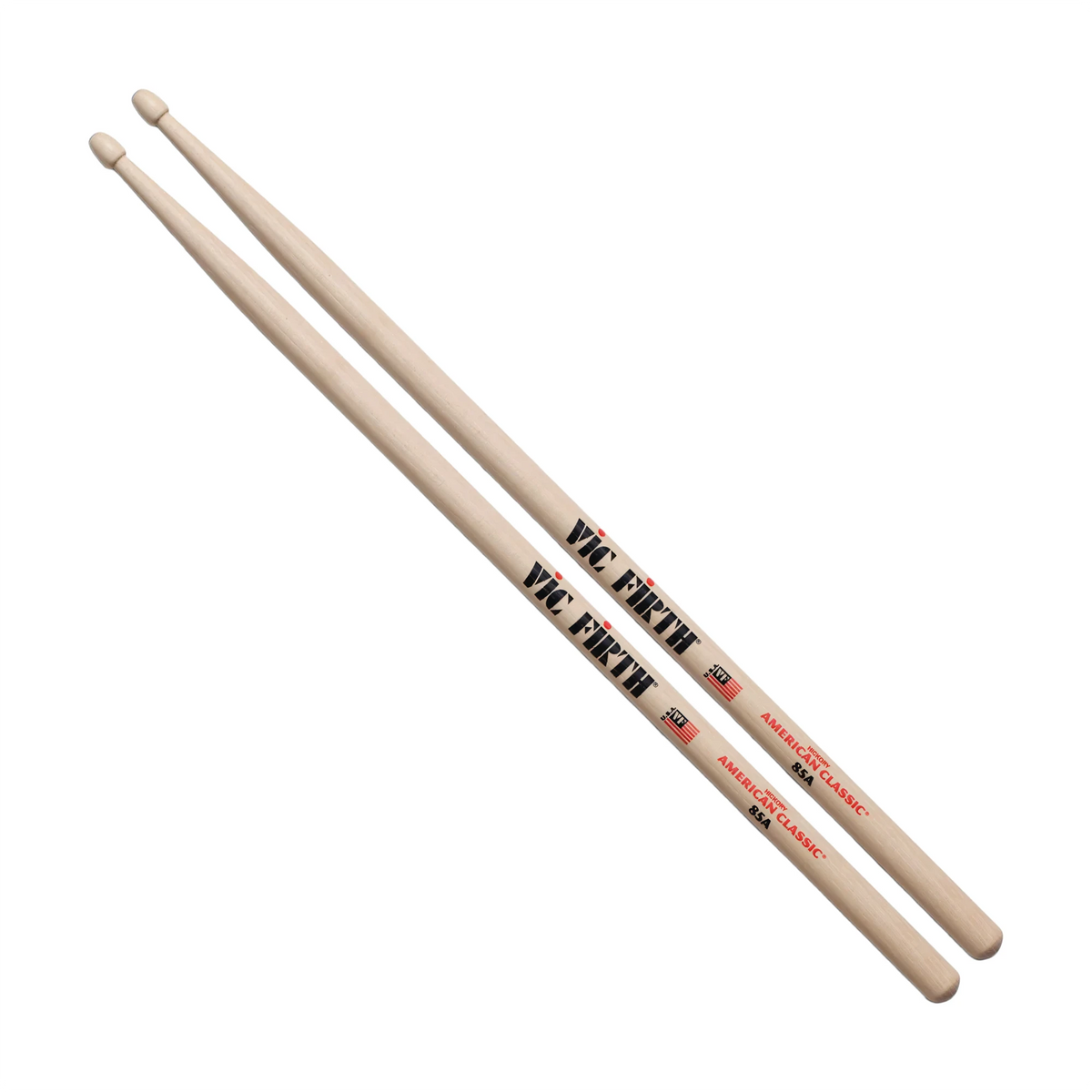 Vic Firth American Classic Drumsticks - 85A - Wood Tip