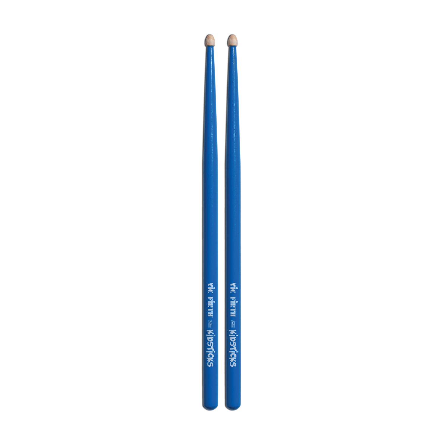 Full view of Vic Firth Kidsticks - Blue