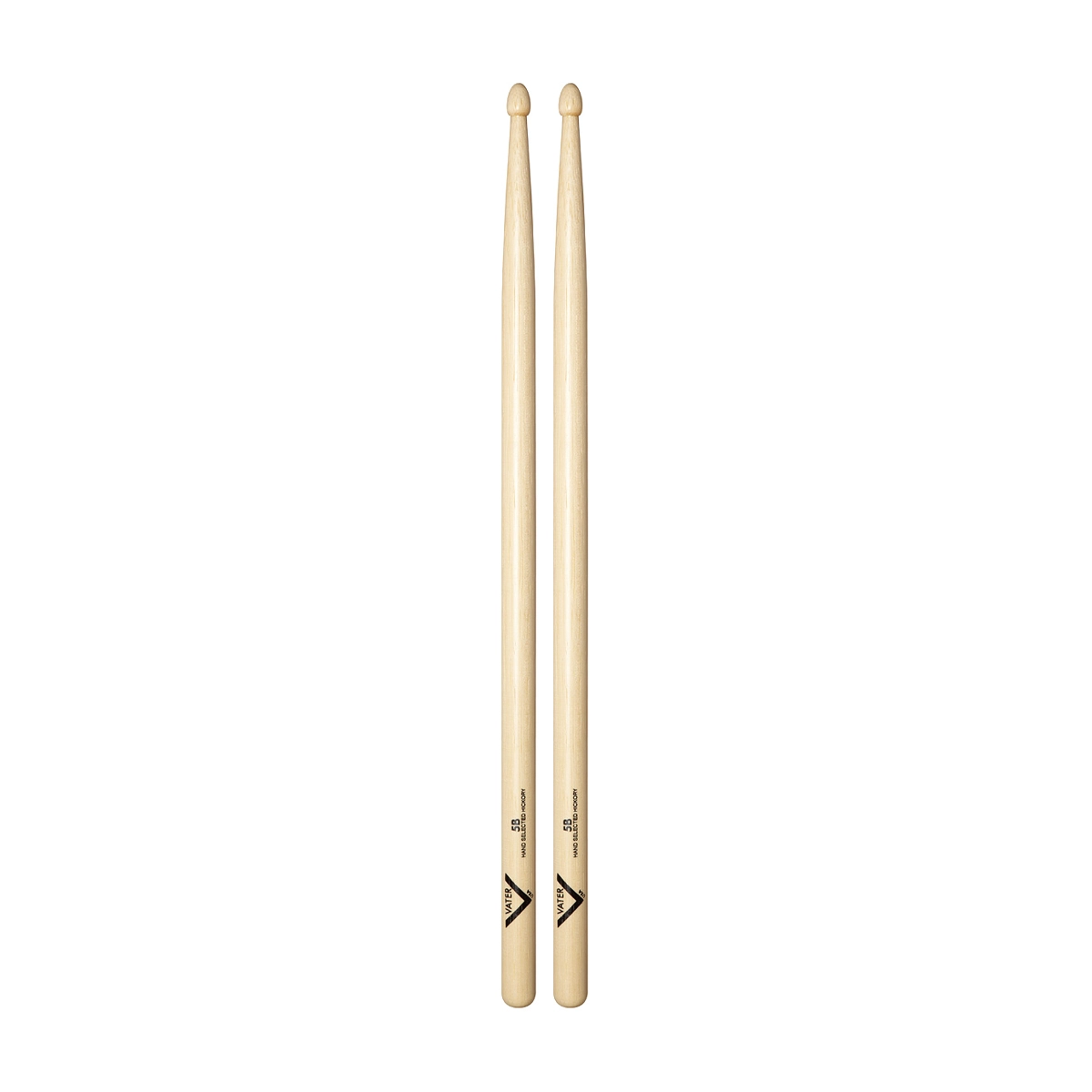 Vater American Hickory 5B Drum Sticks Wood