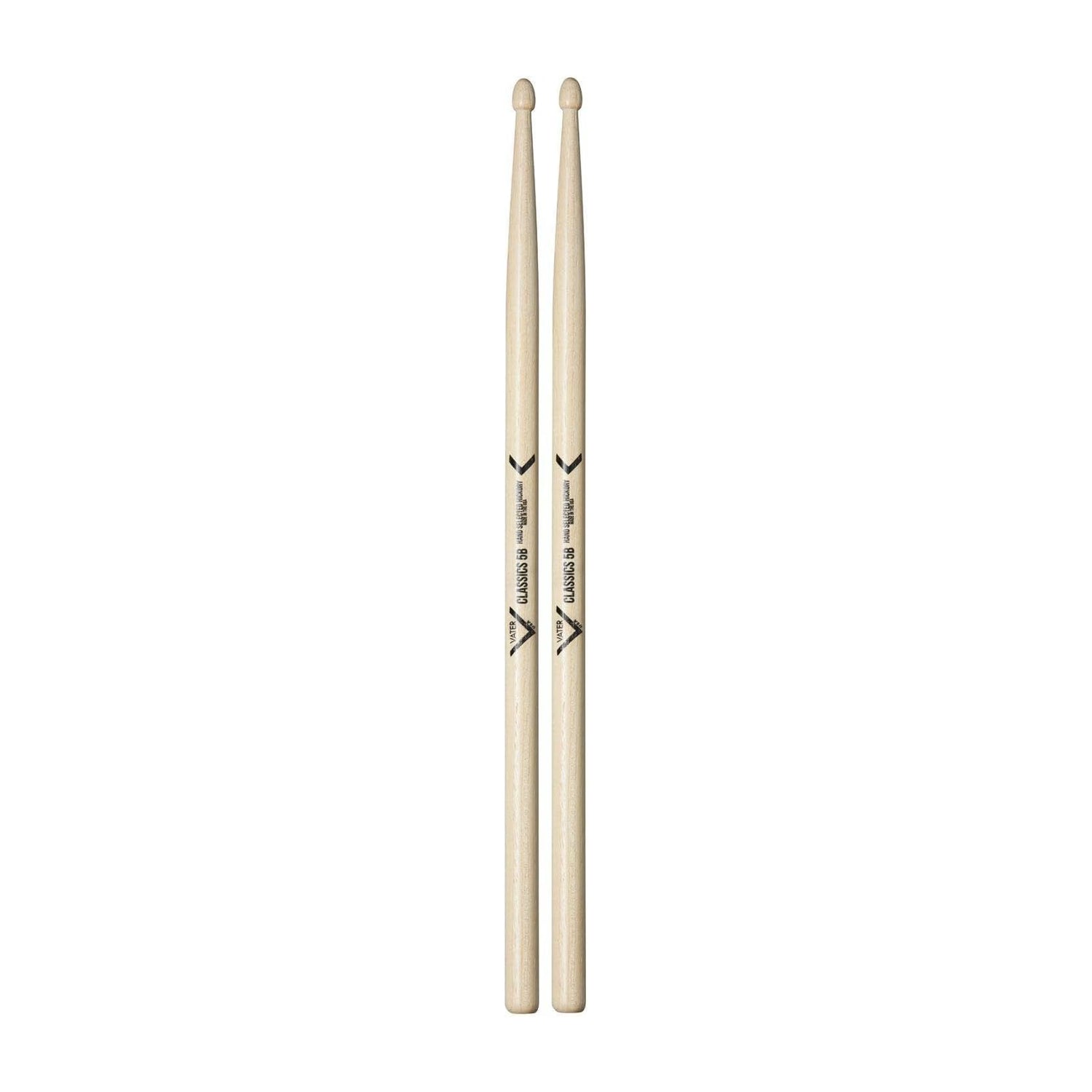 Vater Classics Drumsticks - 5B - Wood Tip