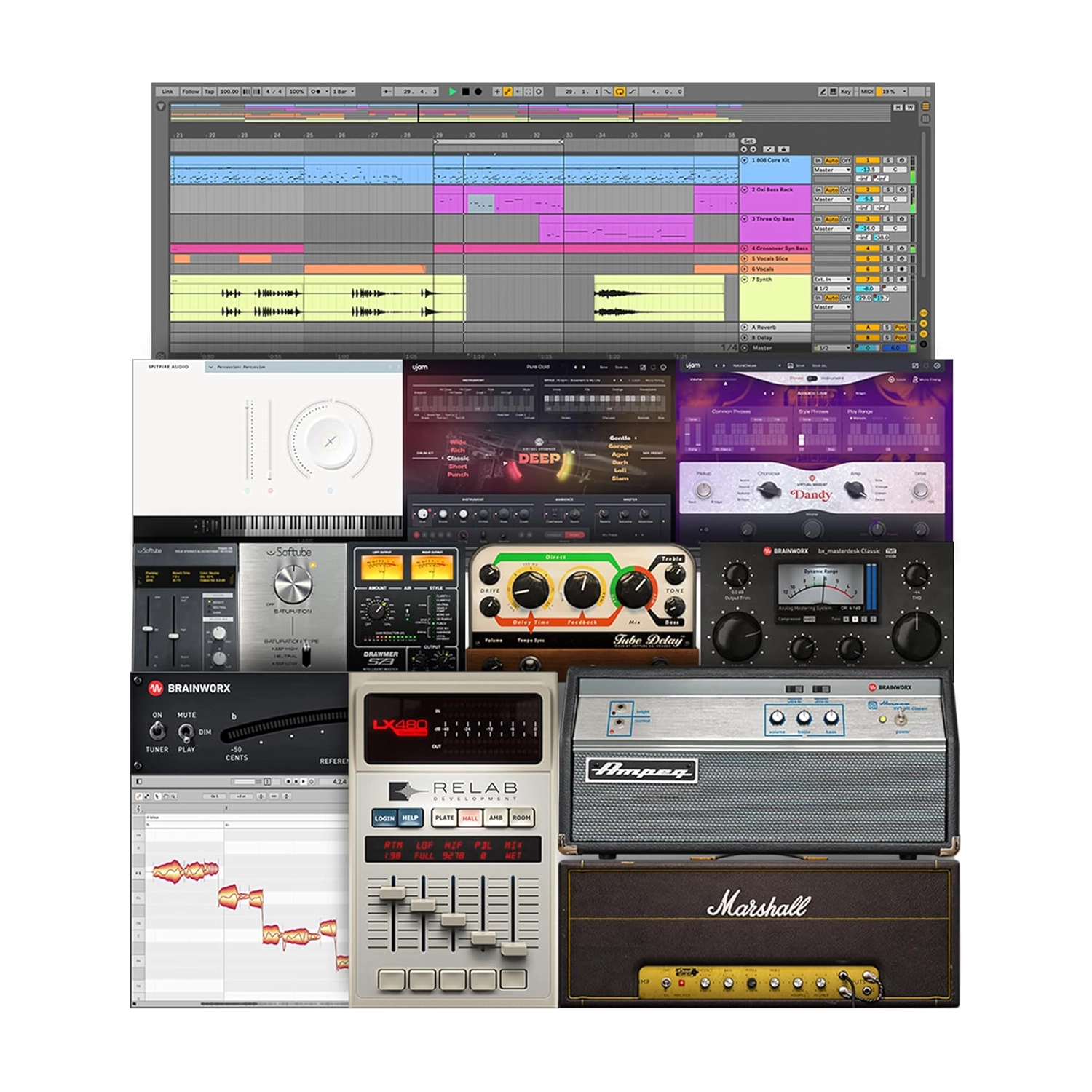 VOLT2 Apps and Software on white background.