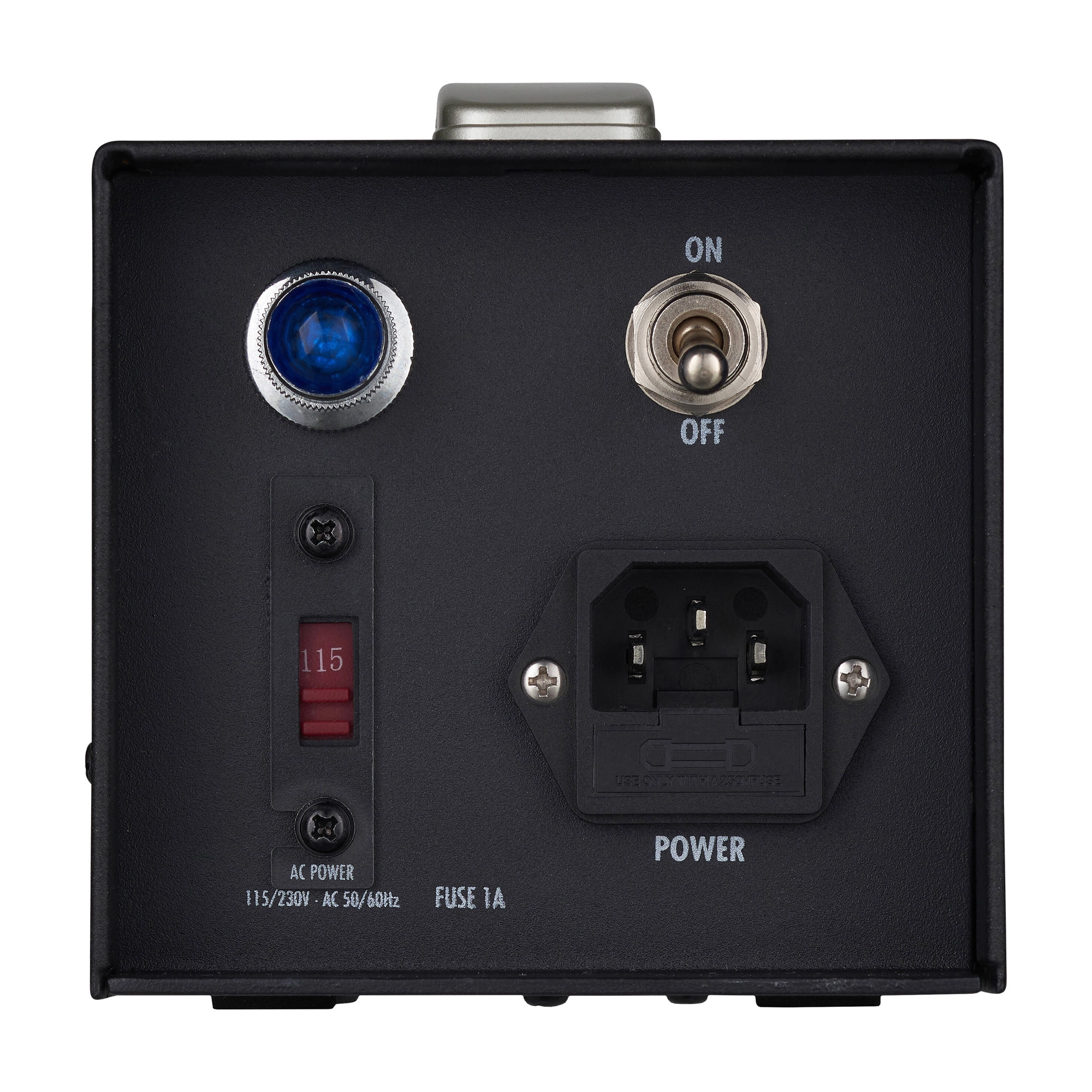 Warm Audio WA-8000 power supply back view