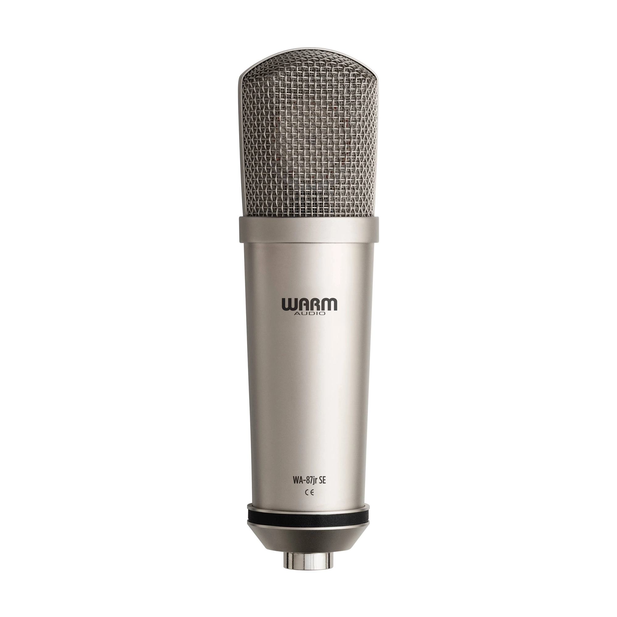 Warm Audio WA-87JR Se studio vocal microphone - Nickel, back view