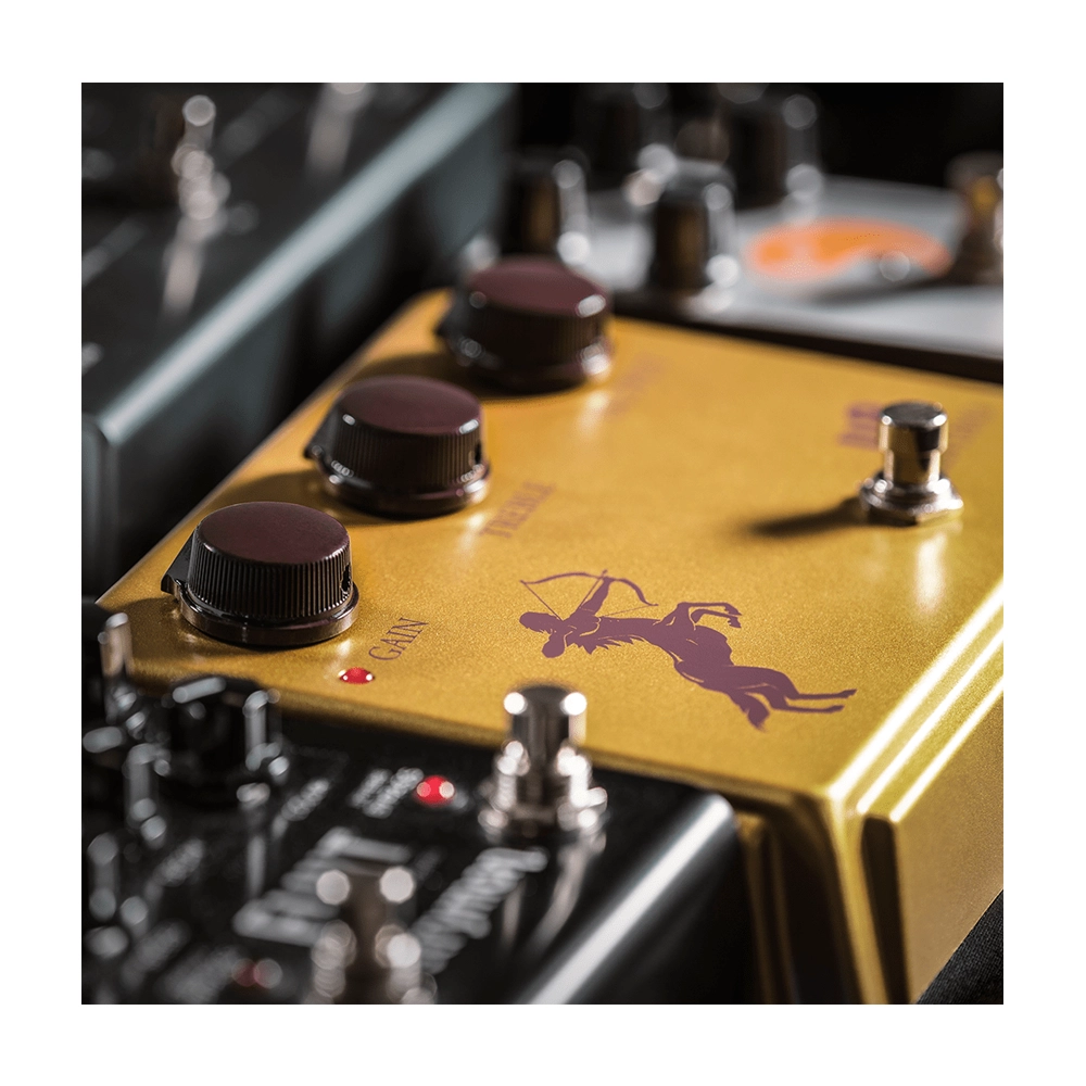 Warm Audio Centavo Professional Overdrive Pedal Overdrive Pedal - Limited-Edition Gold