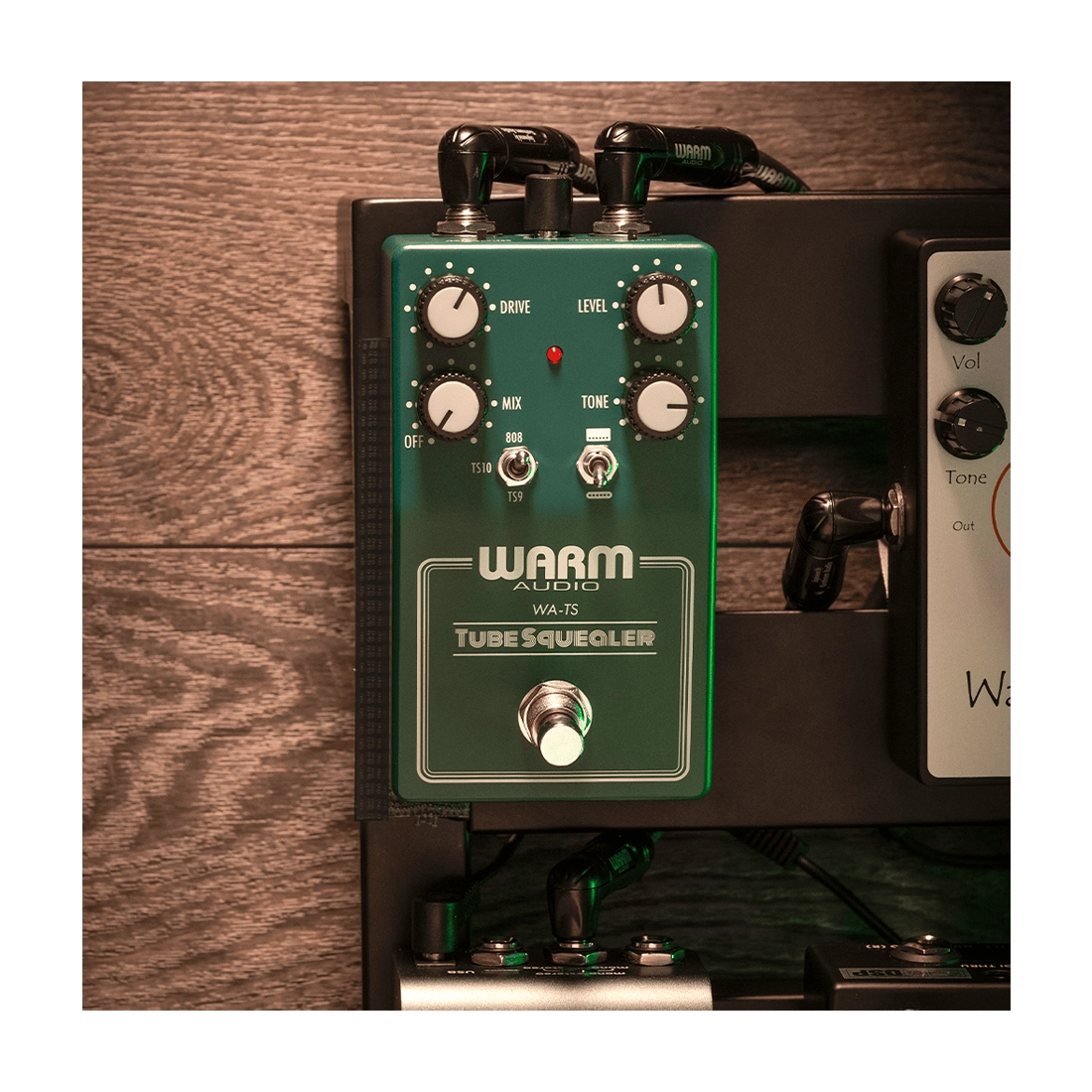 Warm Audio WA-TS Pedal de Efectos Tube Squealer Dual Overdrive - Verde Vintage