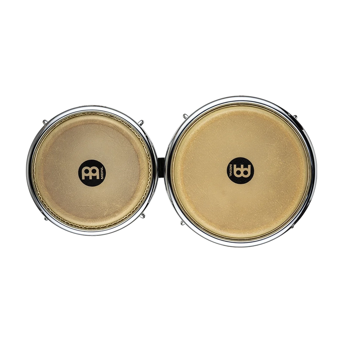 Meinl Percussion Woodcraft Series WB400 Wood Bongos 7" & 8 1/2", Vintage Black