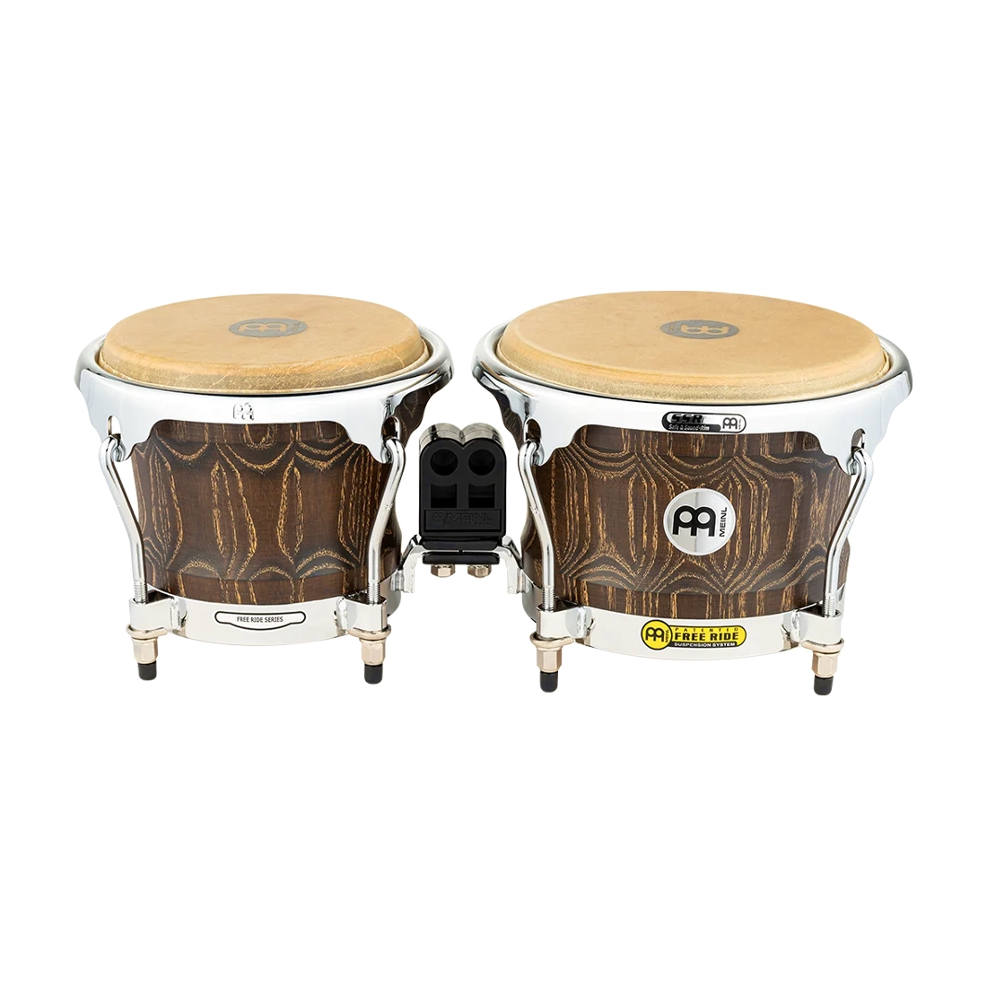 Meinl Percussion Woodcraft Series 7 & 8.5" Bongos - Vintage Brown