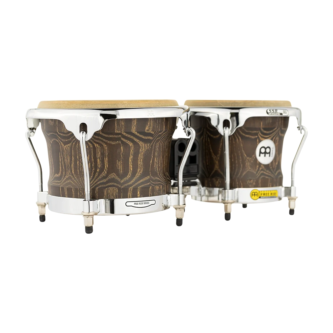 Meinl Percussion Woodcraft Series 7 & 8.5" Bongos - Vintage Brown