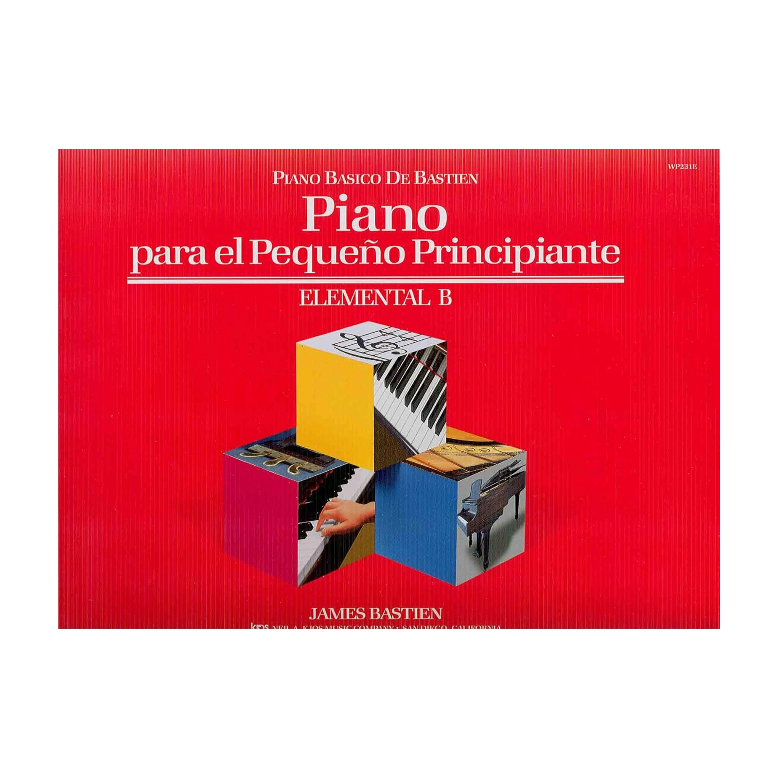 Bastien Piano Para el Pequeño Principiante Elemental B