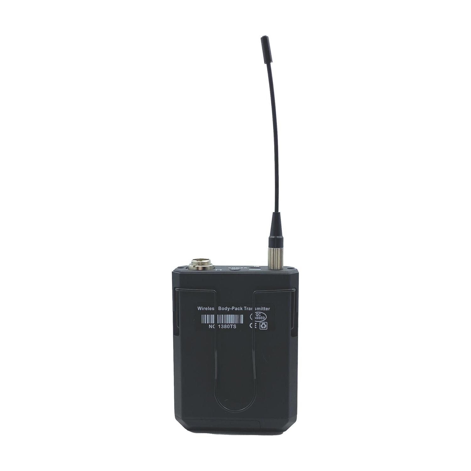 CAD Audio WX1800BP UHF Wireless transmitter Microphone System back side panel