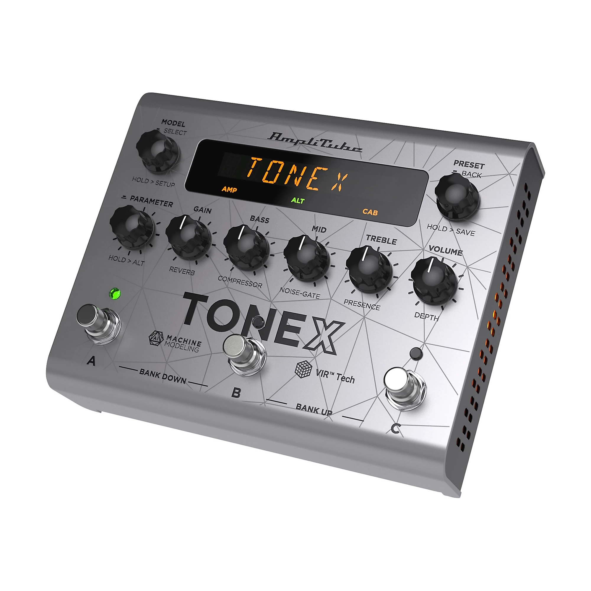 IK Multimedia Tonex Pedal Bass Edition - Silver