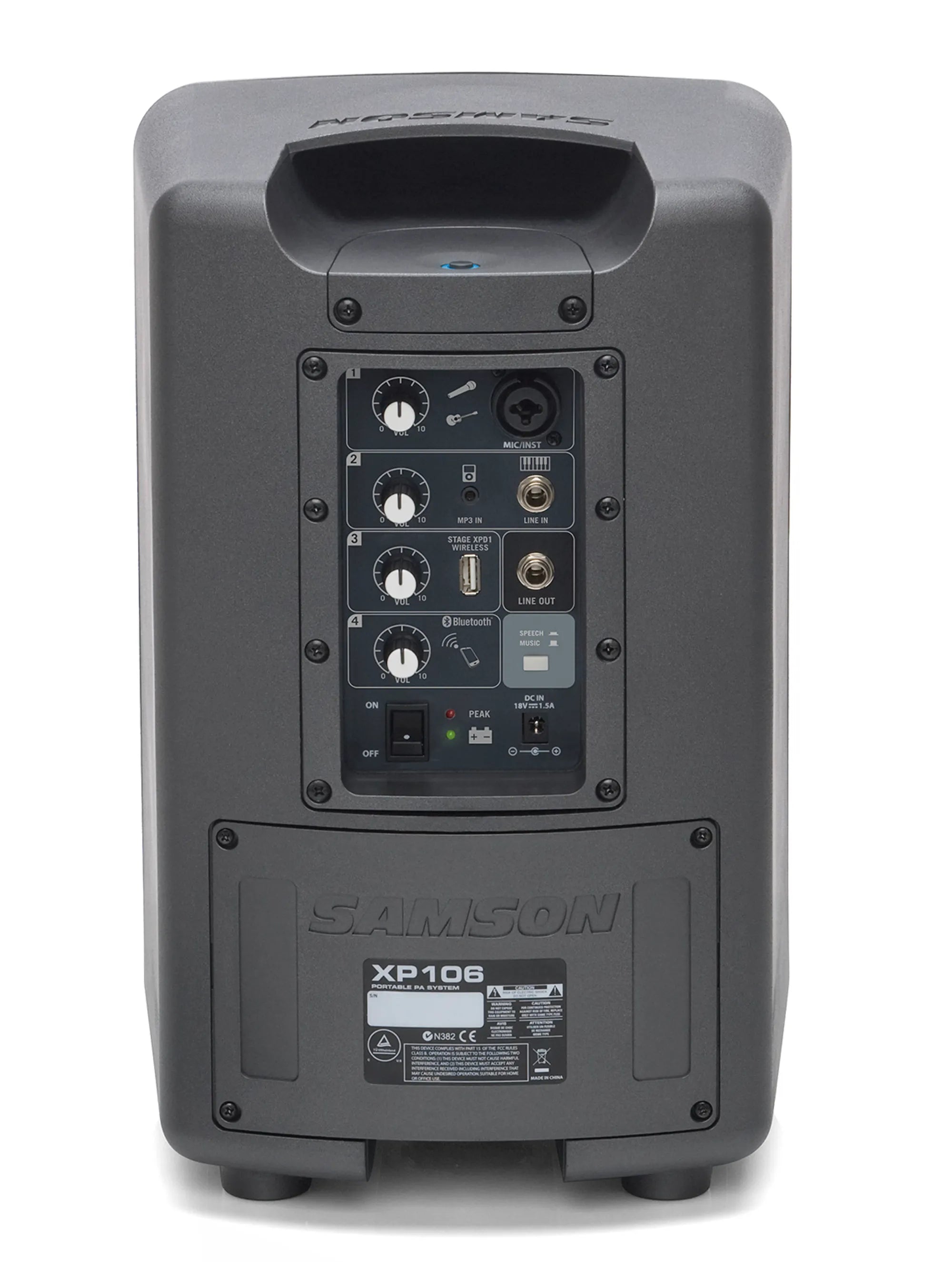 Samson Expedition XP106W Rechargable Portable PA System