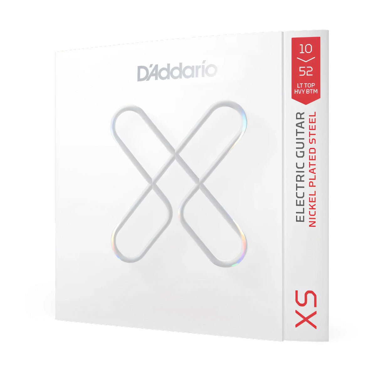 Cuerdas de guitarra eléctrica recubiertas D'Addario XSE1052 de tensión ligera en la parte superior y pesada en la parte inferior