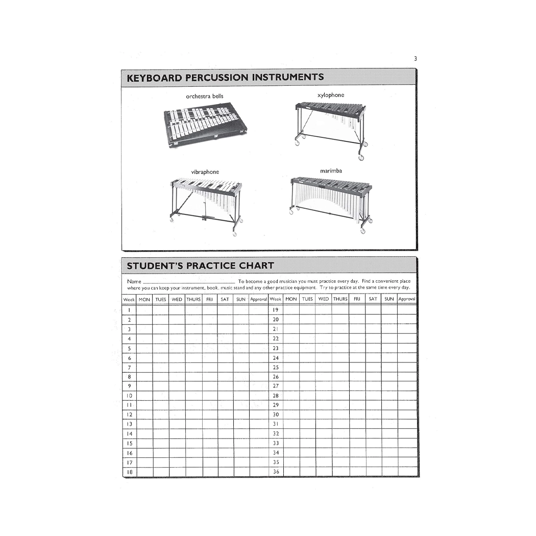 Yamaha Band Student, Keyboard Percussion Book 2