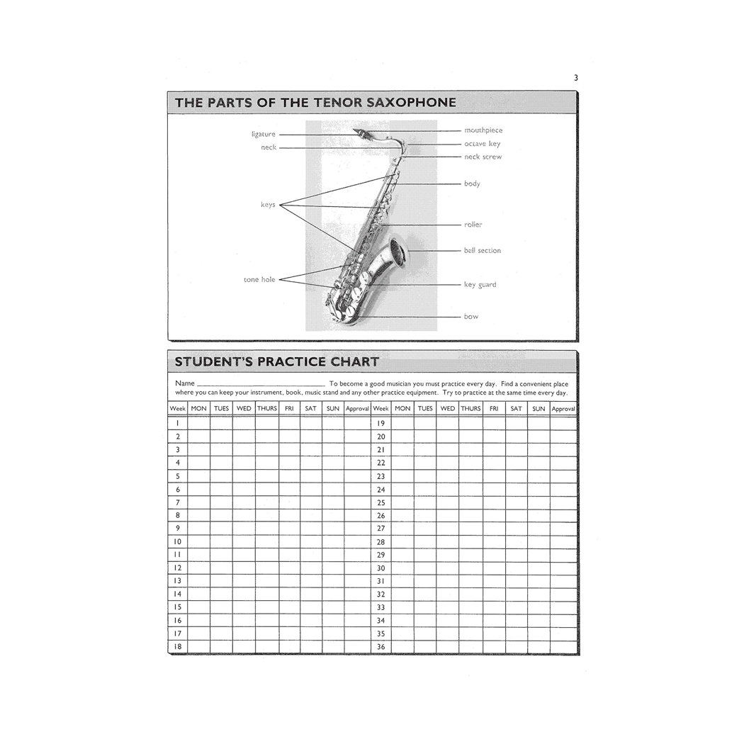 Yamaha Band Student, Book 1: B-Flat Tenor Saxophone