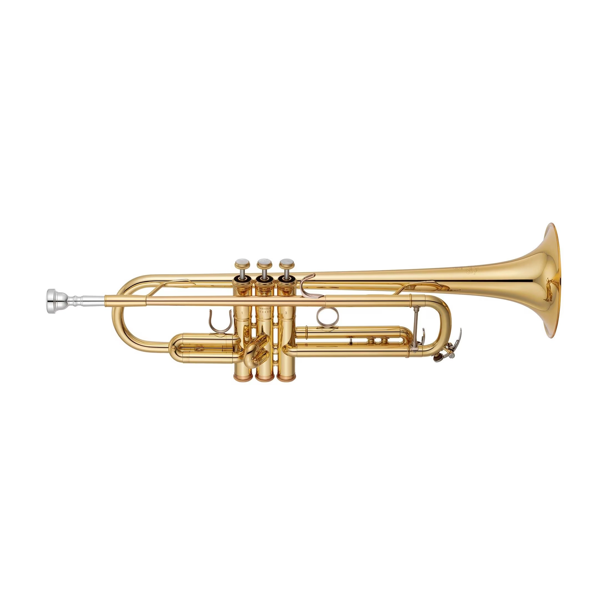 Yamaha YTR-8335LAII professional Bb trumpet - gold lacquer finish
