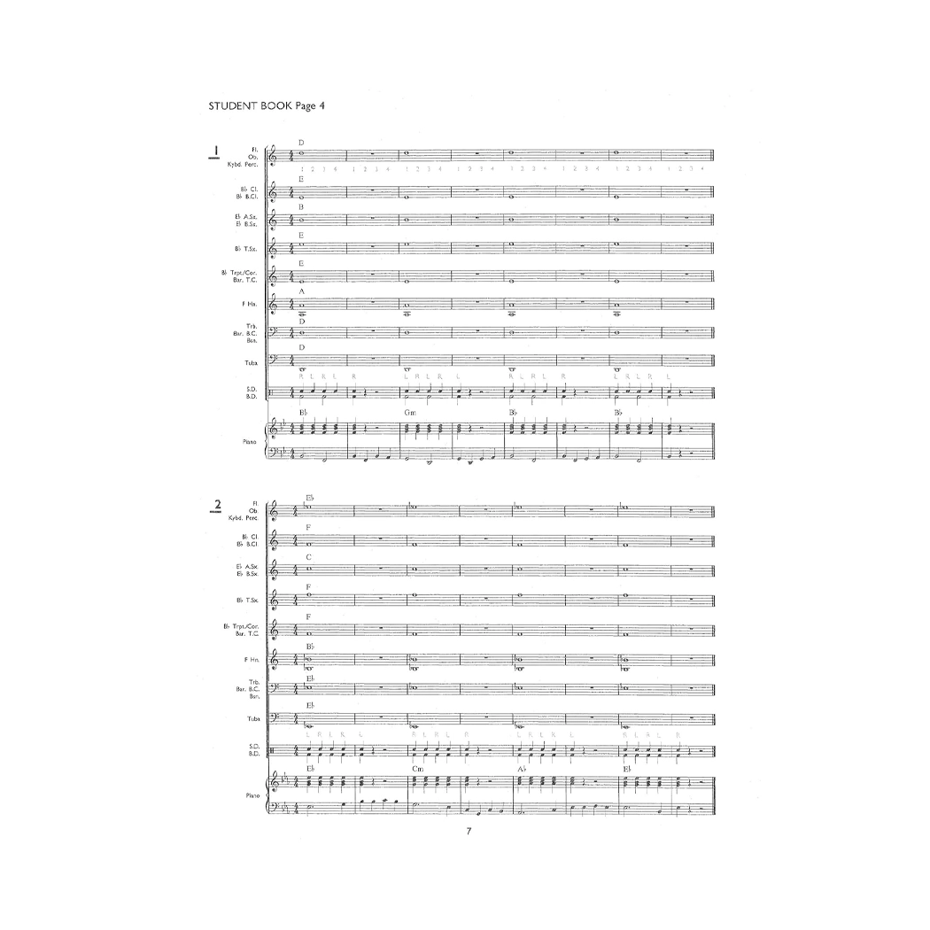 Yamaha Band Student, Book 1: Conductor's Score