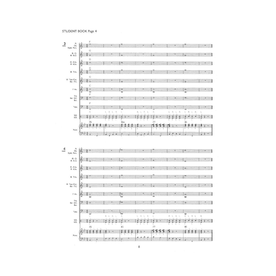 Yamaha Band Student, Book 1: Conductor's Score
