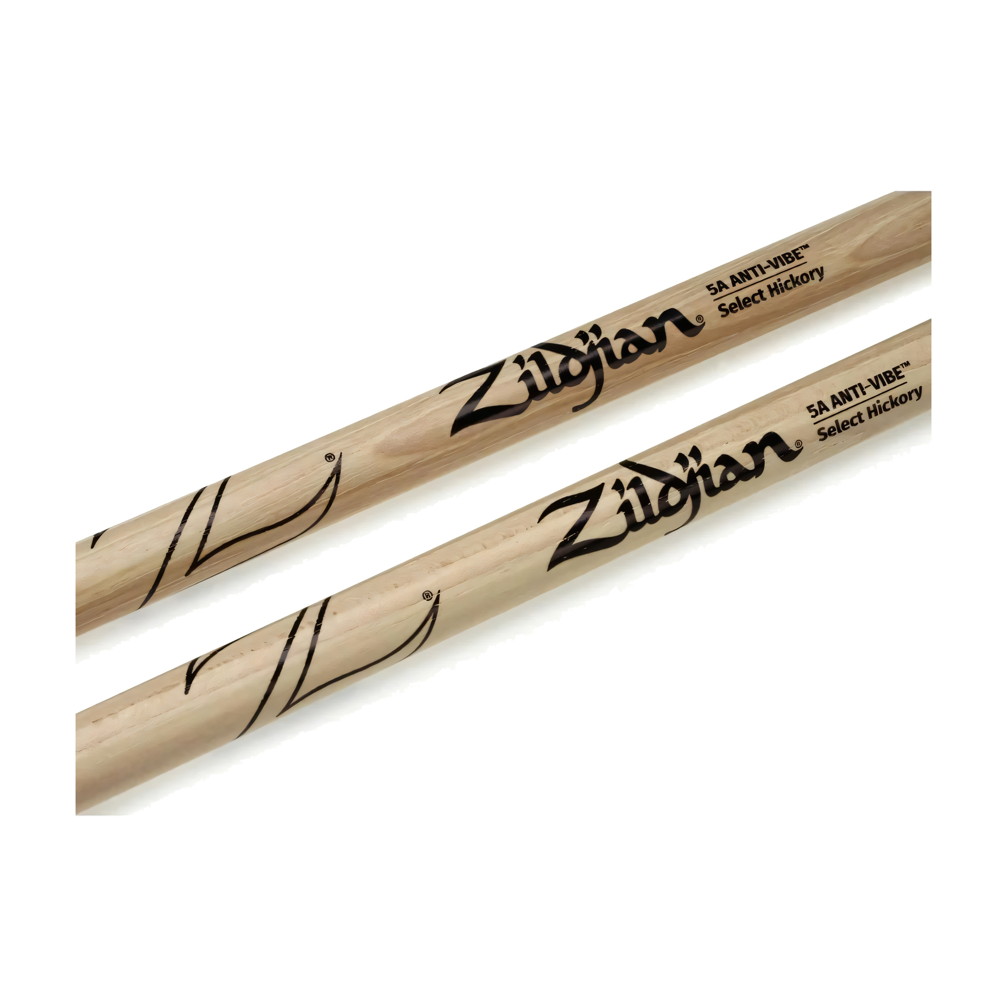 Close-up view of Zildjian Z5AA Anti-Vibe 5A Drumstick