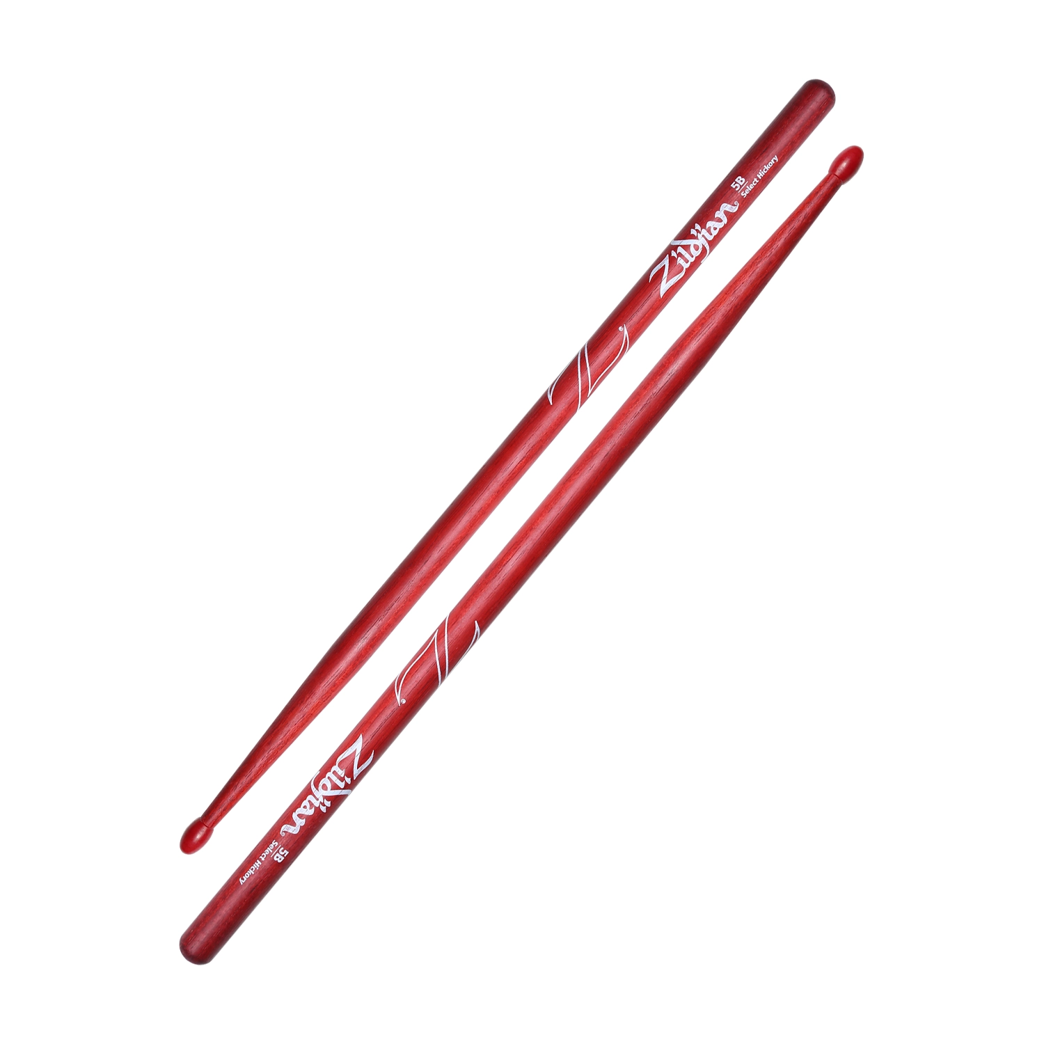 Zildjian Z5BNR 5B Nylon Tip Red Drumsticks