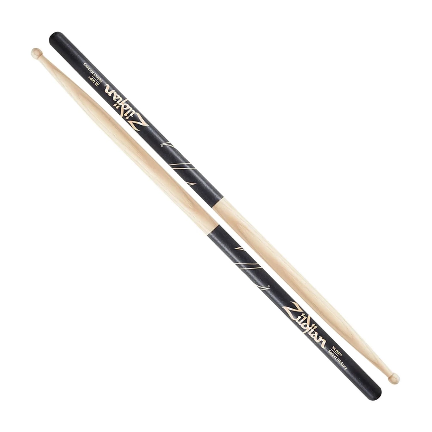 Zildjian Z7AD Dip Series 7A Black Drumsticks