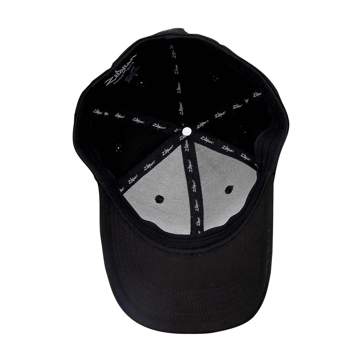 Zildjian Blackout Stretch Fit Hat - Small/Medium underneath view