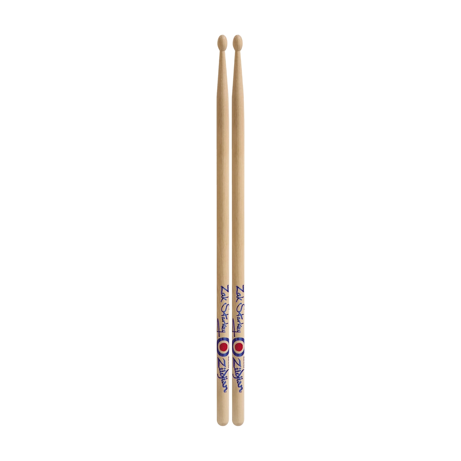 Zildjian ZASZS Artist Series Zac Starkey Wood Tip Drumsticks