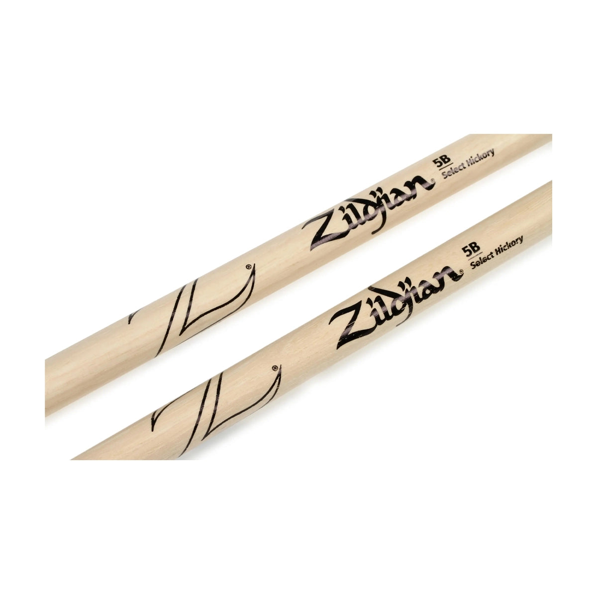 Zildjian ZS5B Natural Hickory Drumsticks - Super 5B