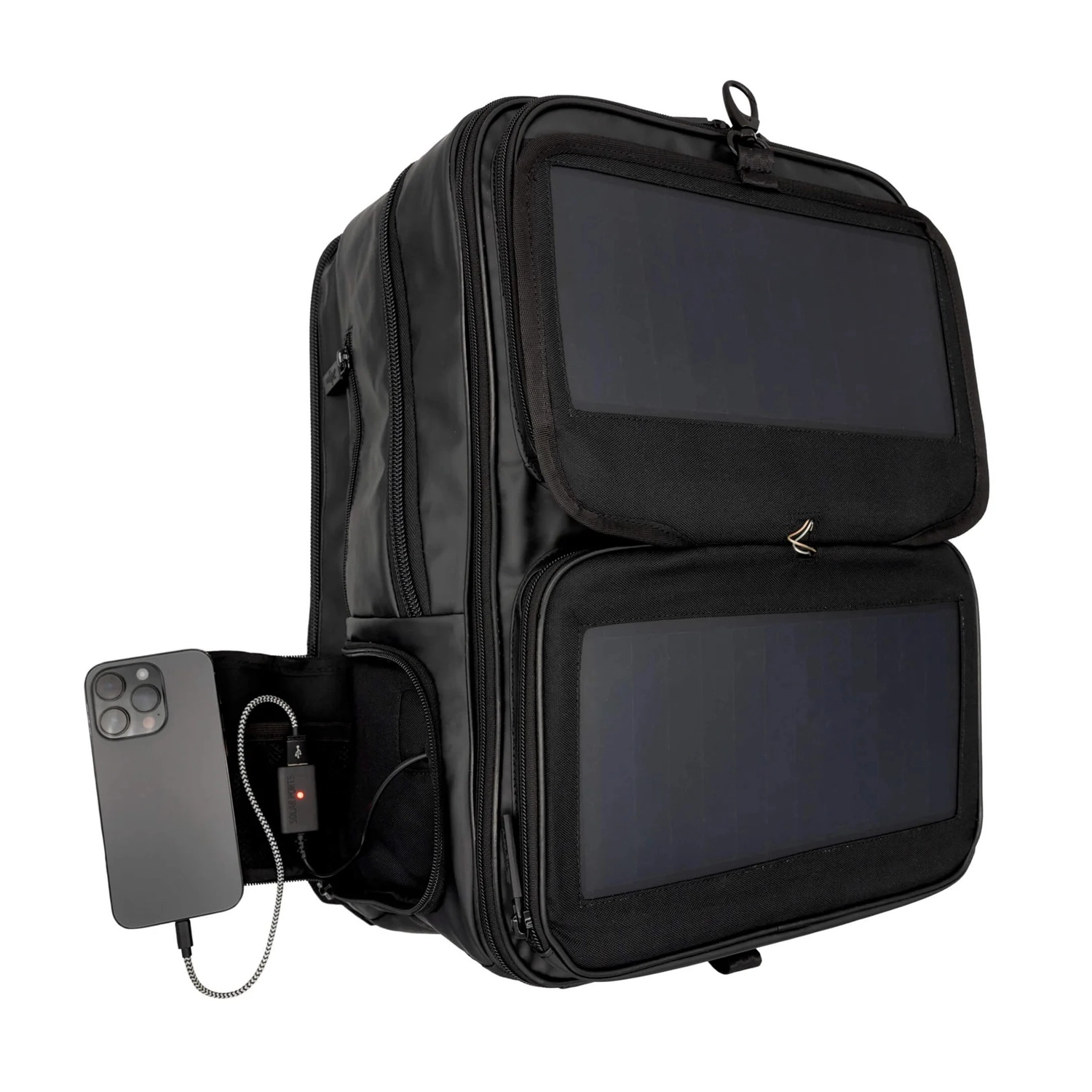 Zildjian ZXBP00403 Touring Backpack - Black front side angle view