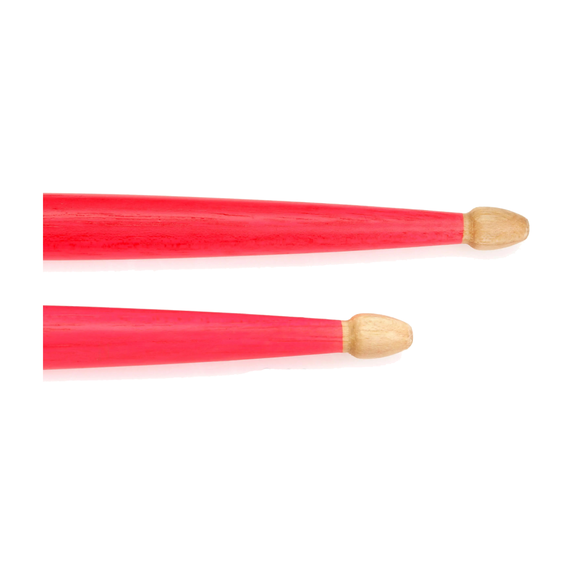 Close-up view of Zildjian Z5AACDGP Drumstick 5A Acorn Neon Pink