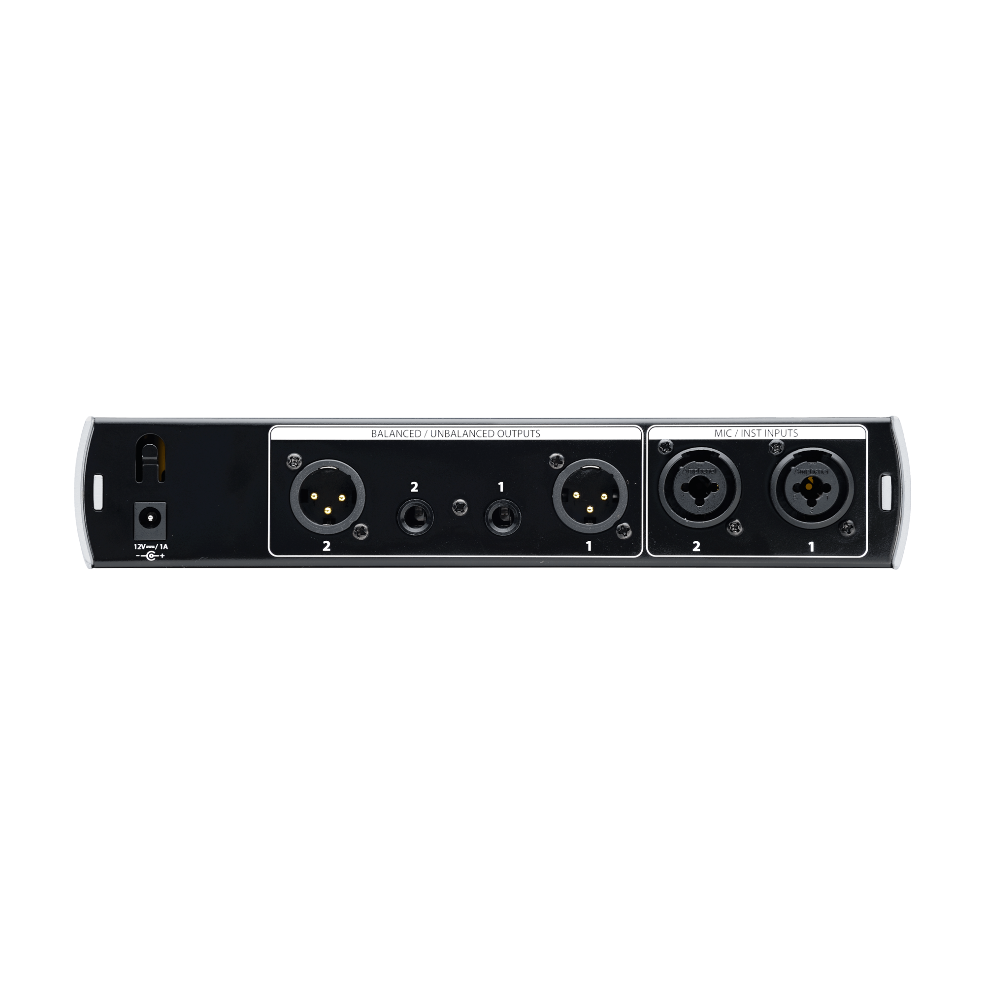 Back view of PreSonus BlueTube DP V2 2-Channel Microphone PreAmp