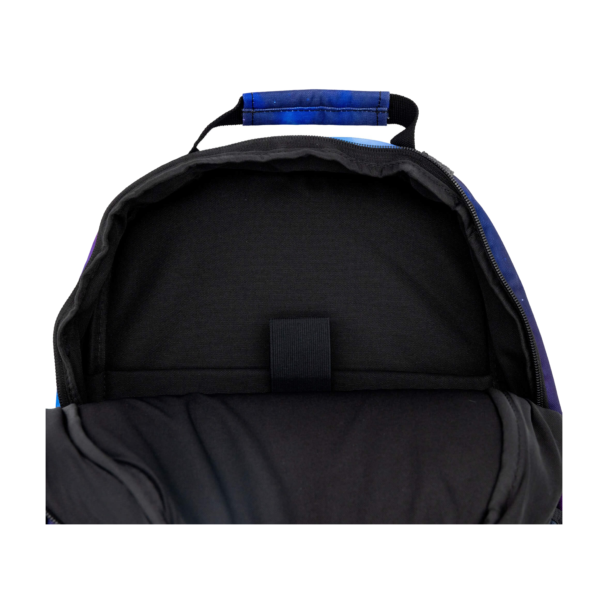 View of backpack inside