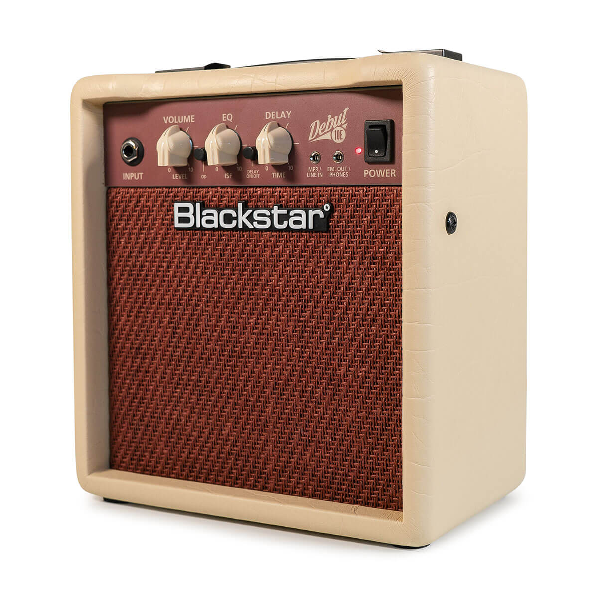Blackstar Debut 10E 10W 2x3" Guitar Combo Amplifier - Cream/Oxblood