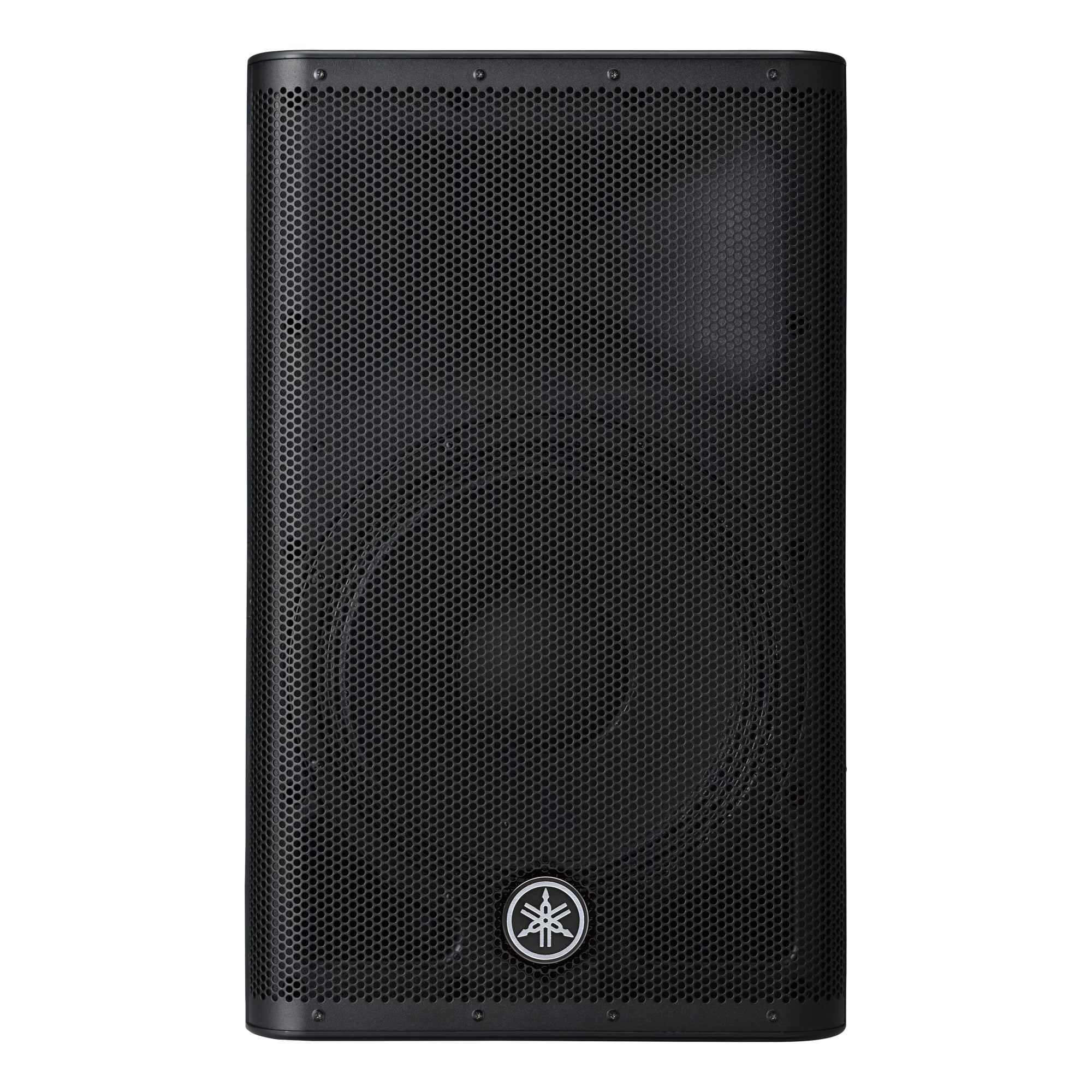Front view of Yamaha DXR12mkII 12" 1100W 2-Way Active Loudspeaker