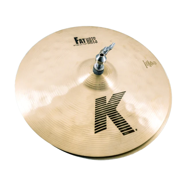 Zildjian K 14" Bronze Fat Hi-hats Cymbals
