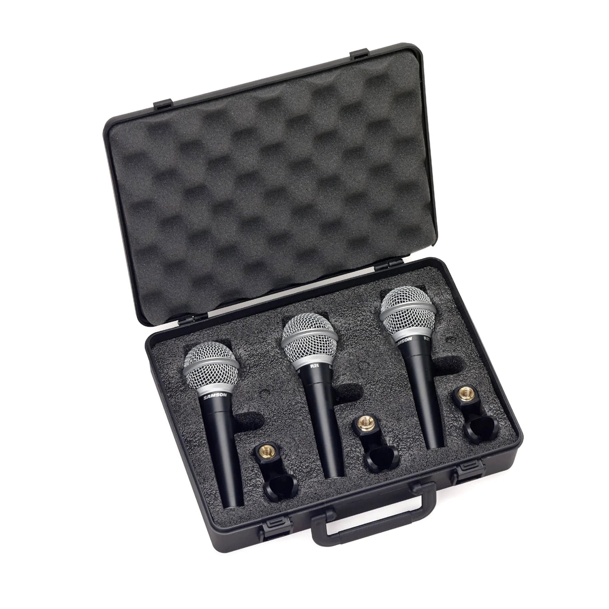 Samson R21 Cardioid Dynamic Vocal Microphone - 3-pack