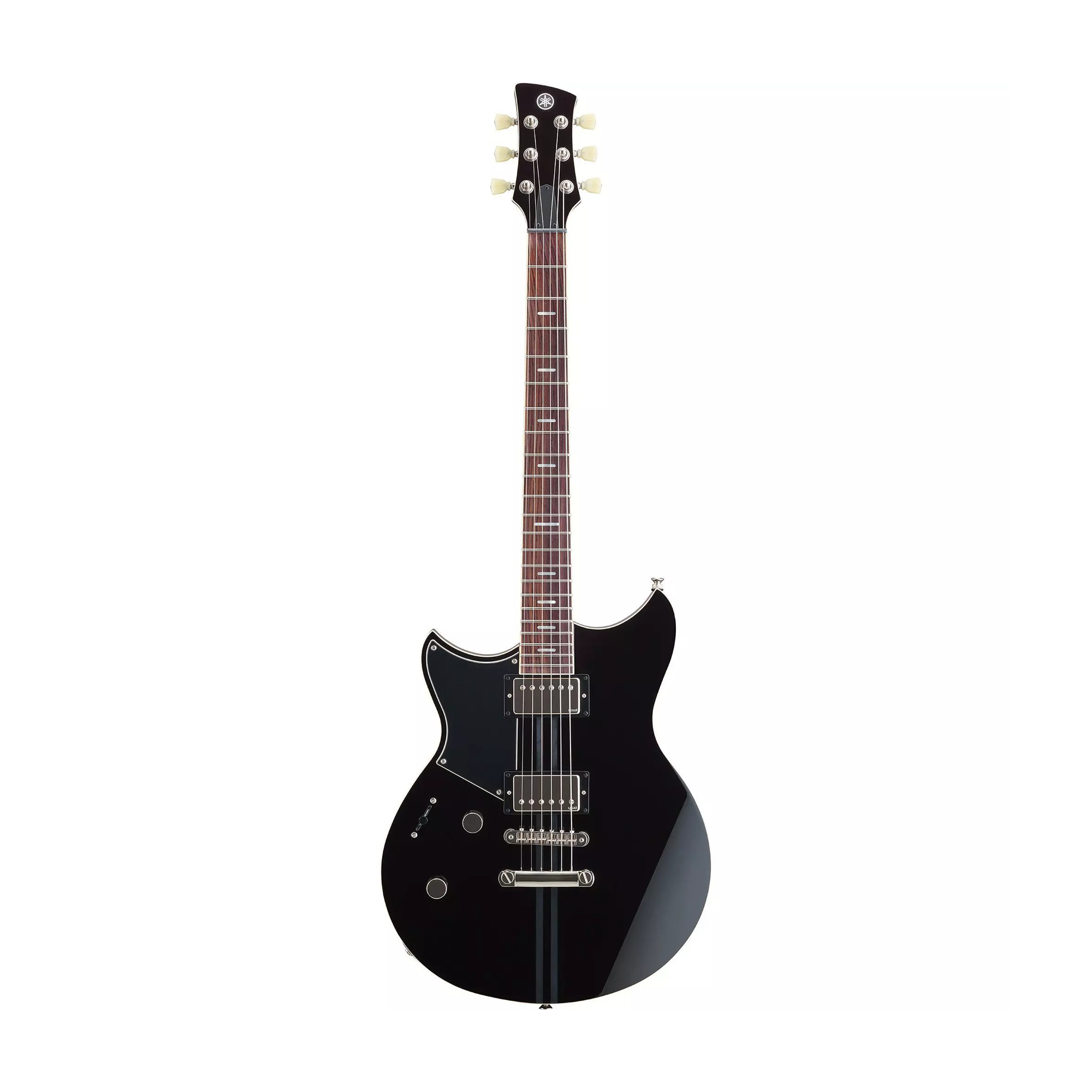 Front view of Yamaha Revstar Standard RSS20L Left-Handed Electric Guitar Black