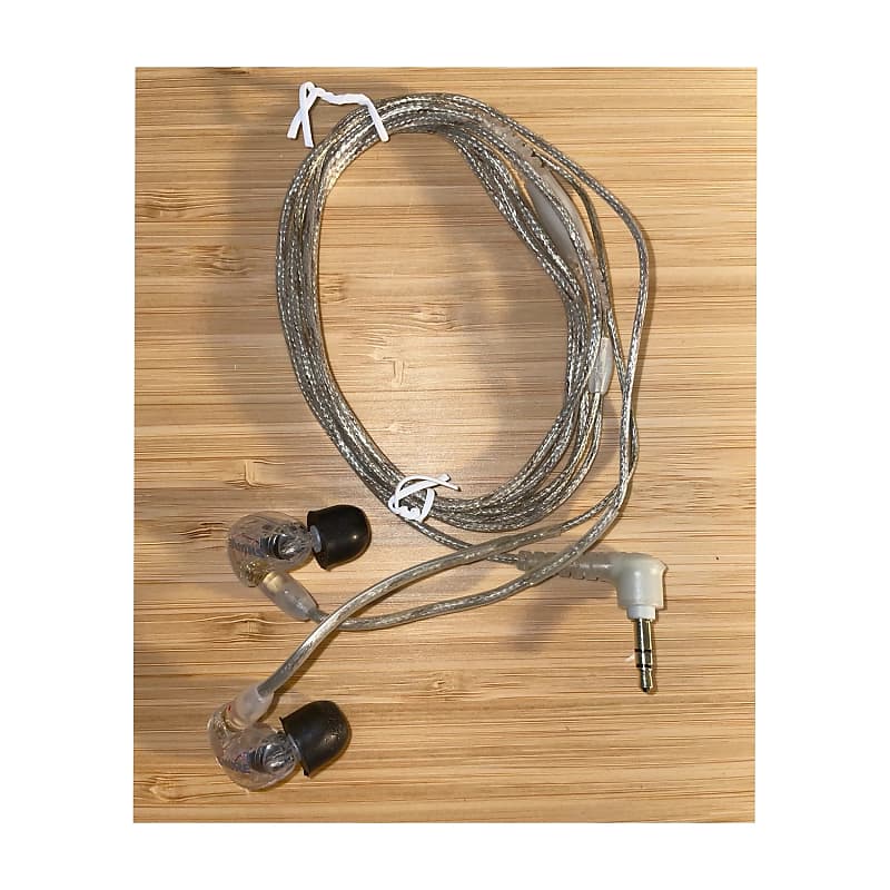 Shure SE215 PRO Wired In-Ear Monitors - 64" Cable 2022 - Present - Clear - Open Box