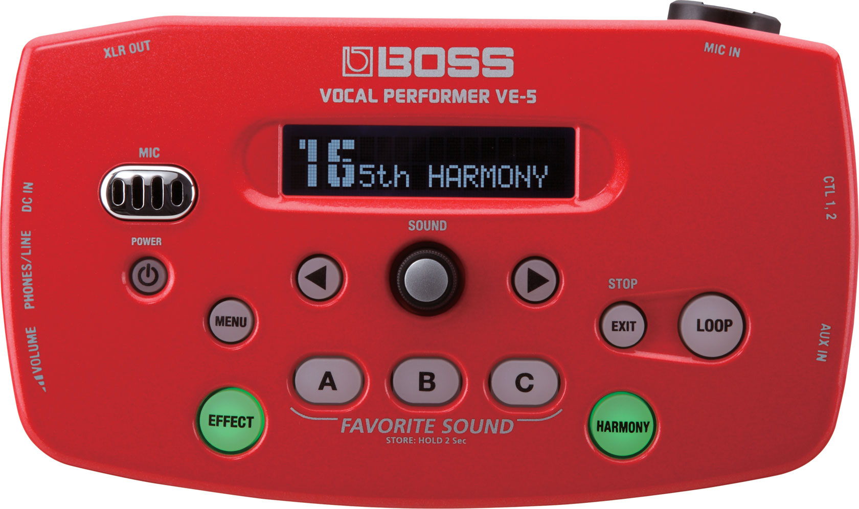 Roland Vocal Effect Processor - Red