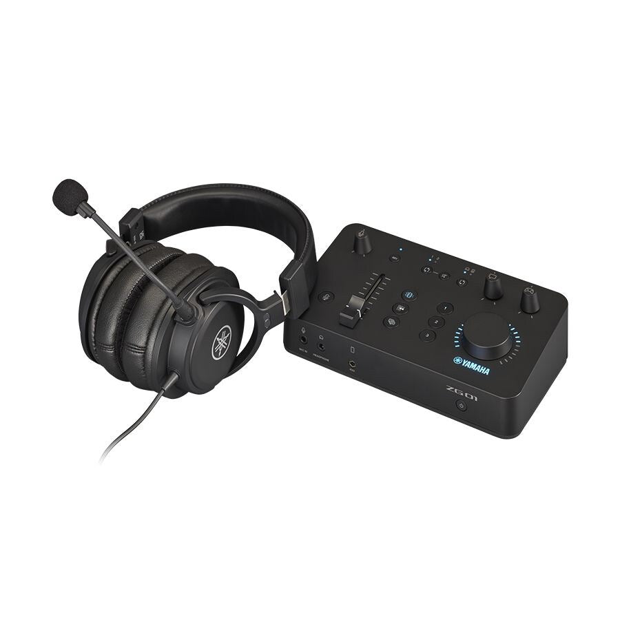 Yamaha ZG01 Game Streaming Audio Mixer And Headset Pack